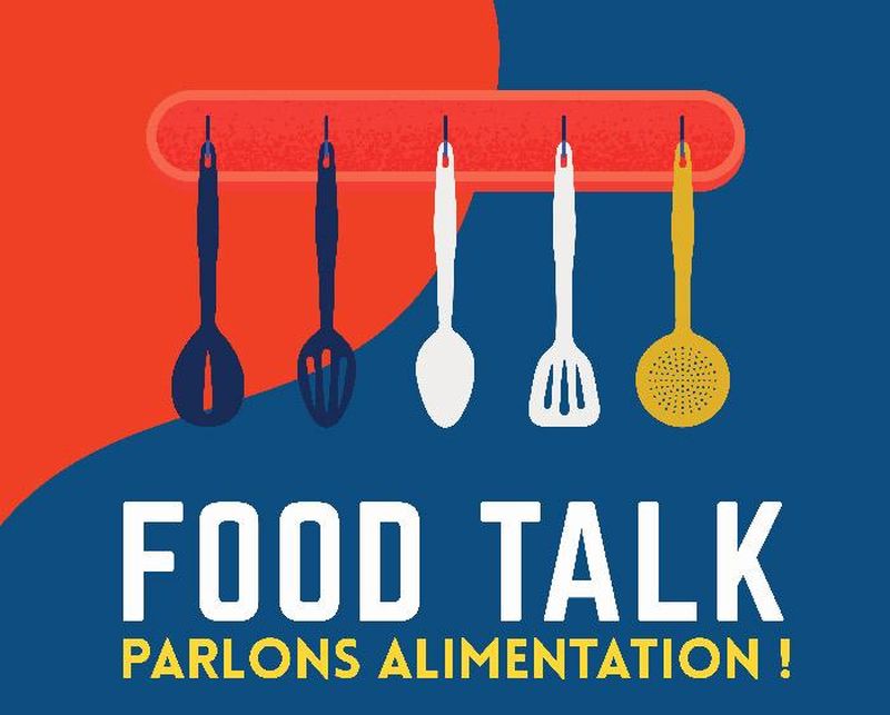 Affiche "Food Talk"