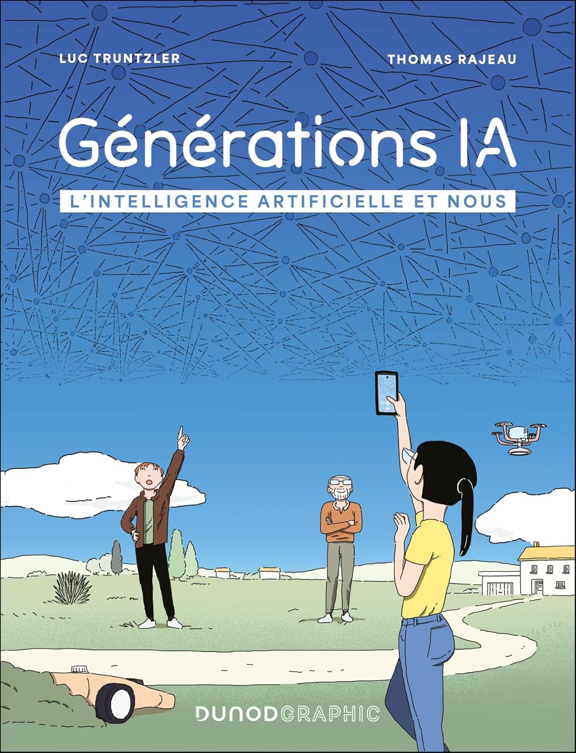 Première de couverture de Génération IA de Luc Trunzler